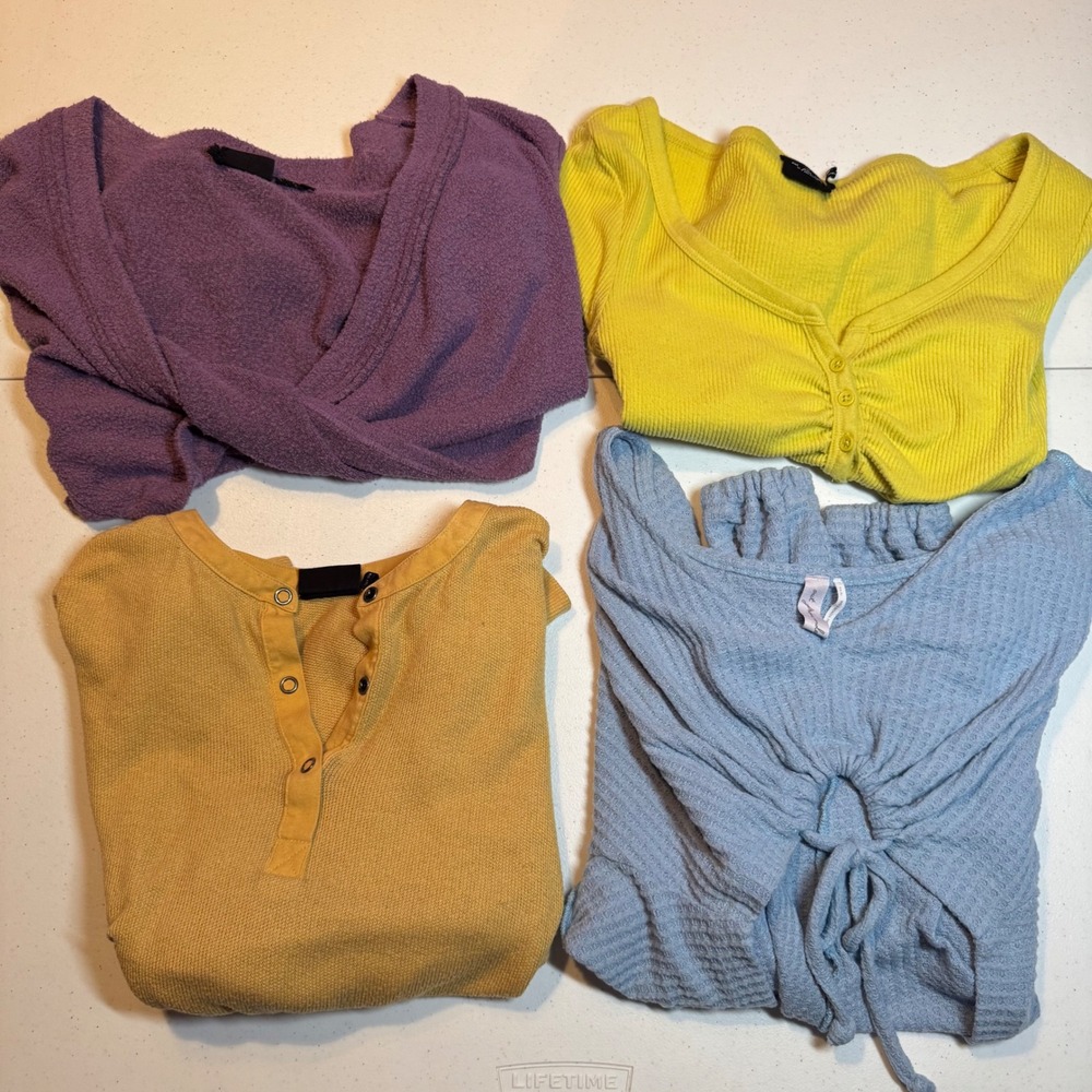Out From‎ Under Urban Outfitters UO Long Sleeve Tops Bundle Small Wholesale Buk